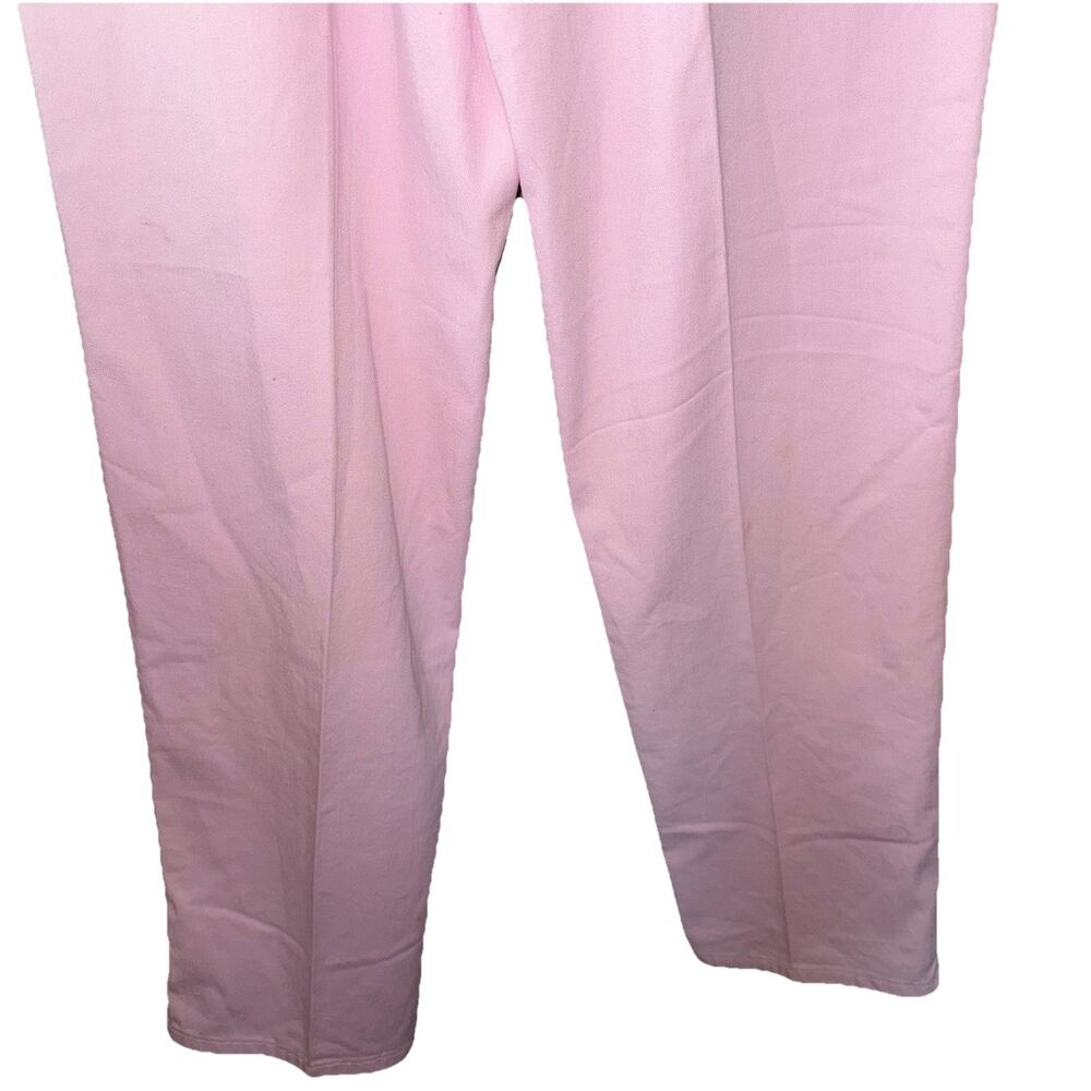 Vintage Polo Ralph Lauren Pink Pleated Palm Desert Pant Ivy League NOS 33x36 - Picture 11 of 16